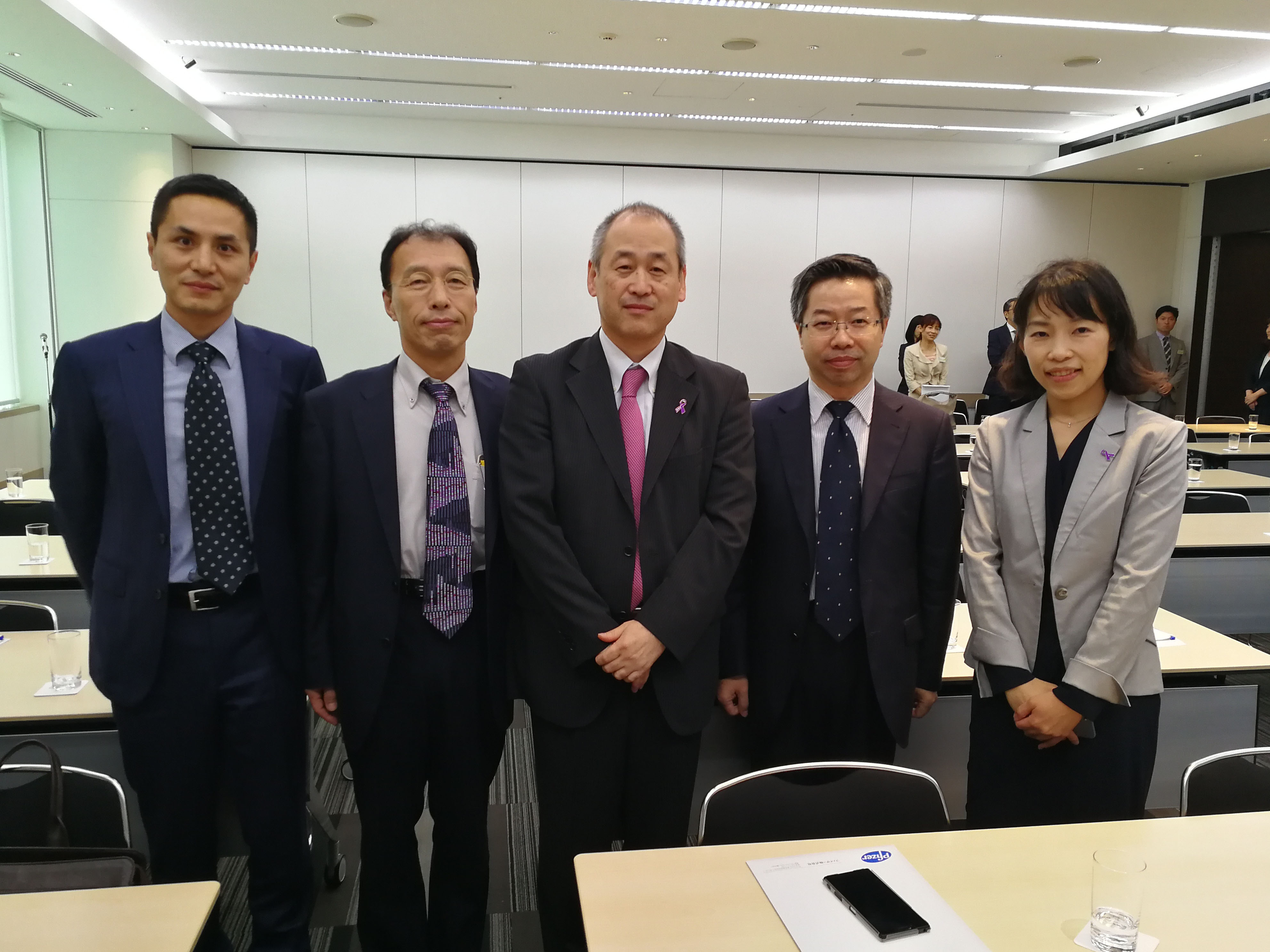 AmoyDx attended News Conference of Xalkori ROS1 approval in Japan