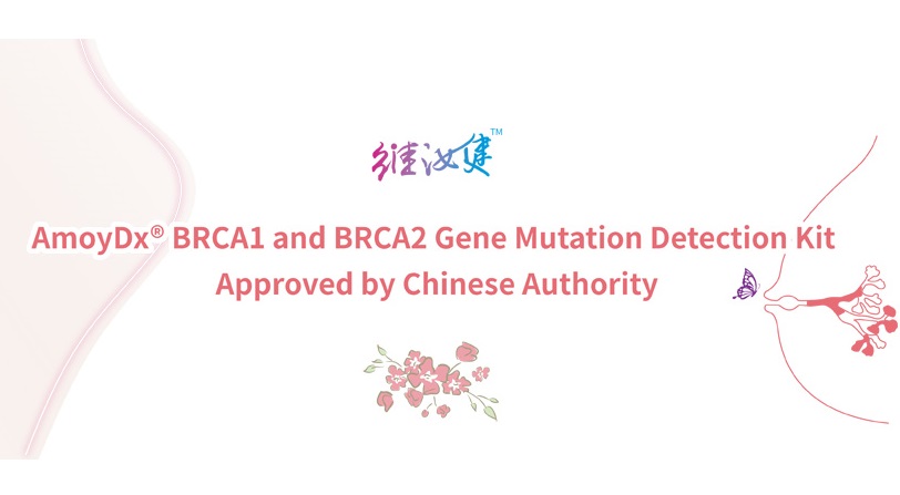 AmoyDx® BRCA1 and BRCA2 Gene Mutation Detection Kit approved by Chinese Authority