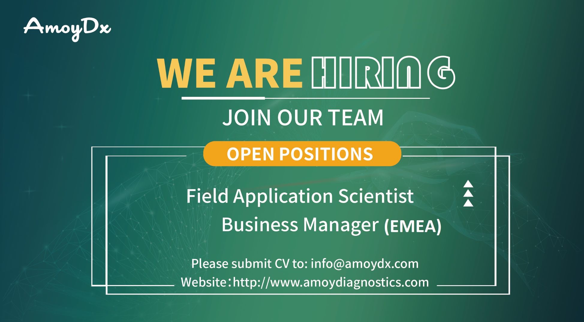 Career Opportunities - The Field Application Scientist 