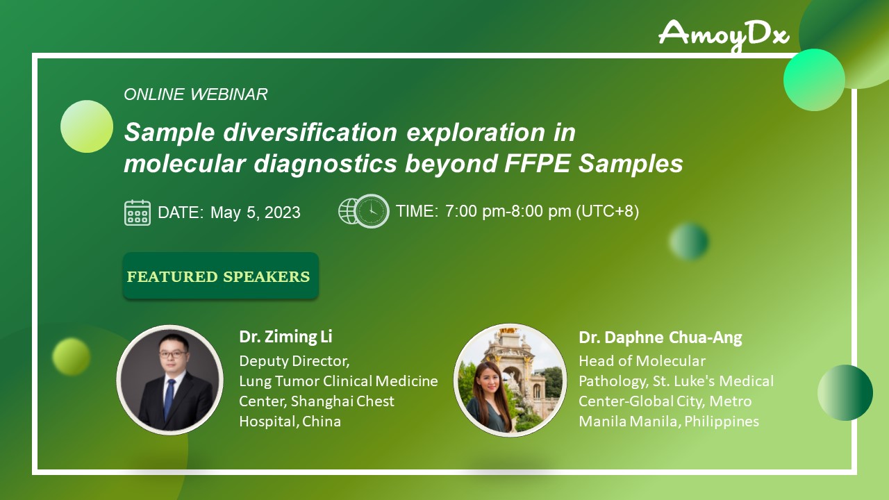 Sample Diversification Exploration in Molecular Diagnostics beyond FFPE Samples